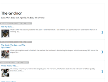 Tablet Screenshot of gridironfootballhuck.blogspot.com