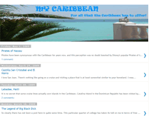 Tablet Screenshot of mycaribbeantravel.blogspot.com