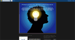 Desktop Screenshot of melissacasasmercadotecnia.blogspot.com