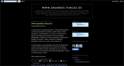 Desktop Screenshot of grandes-fincas.blogspot.com