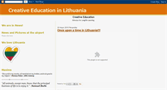 Desktop Screenshot of ce-in-lithuania.blogspot.com