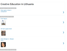 Tablet Screenshot of ce-in-lithuania.blogspot.com