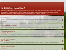 Tablet Screenshot of besportivebeactive.blogspot.com