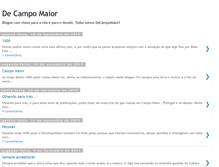 Tablet Screenshot of decampomaior.blogspot.com