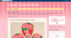 Desktop Screenshot of dianasdreamsweets.blogspot.com