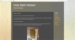 Desktop Screenshot of hollyherbert.blogspot.com