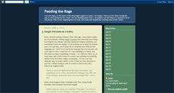 Desktop Screenshot of feedingtherage.blogspot.com