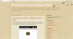 Desktop Screenshot of ledgersmbdev.blogspot.com