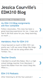 Mobile Screenshot of courvillejedm310spring09.blogspot.com