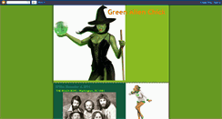 Desktop Screenshot of greenalienchick.blogspot.com