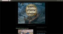 Desktop Screenshot of discoverthescriptures.blogspot.com