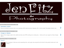 Tablet Screenshot of jenfitzphotography.blogspot.com