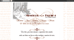 Desktop Screenshot of memoriasdaesquina.blogspot.com