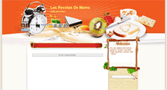 Desktop Screenshot of lasrecetasdemama.blogspot.com