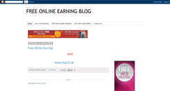 Desktop Screenshot of freeonlineearningblog.blogspot.com