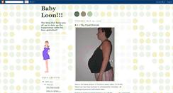 Desktop Screenshot of loonbaby.blogspot.com