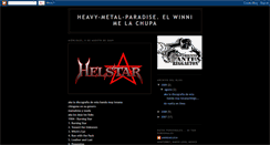 Desktop Screenshot of heavy-metal-paradise.blogspot.com