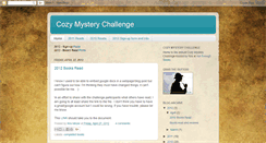 Desktop Screenshot of cozymysterychallenge.blogspot.com