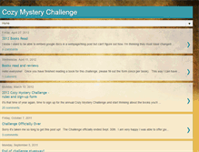 Tablet Screenshot of cozymysterychallenge.blogspot.com