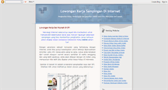 Desktop Screenshot of lowongan-kerja-sampingan-sfi.blogspot.com