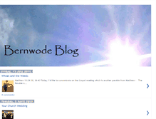 Tablet Screenshot of bernwodeblog.blogspot.com