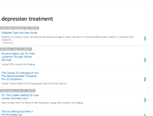Tablet Screenshot of no-depression-tips.blogspot.com