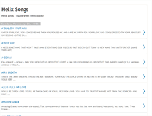 Tablet Screenshot of helixsongs.blogspot.com