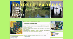 Desktop Screenshot of lordelo-paredes.blogspot.com