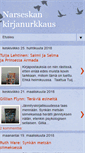 Mobile Screenshot of narseskankirjanurkkaus.blogspot.com