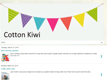 Tablet Screenshot of cottonkiwi.blogspot.com