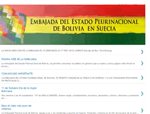 Tablet Screenshot of embajadadeboliviaensuecia.blogspot.com