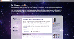 Desktop Screenshot of duvernois.blogspot.com