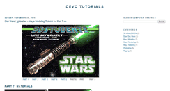 Desktop Screenshot of devotutorials.blogspot.com