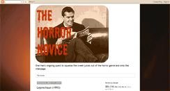 Desktop Screenshot of horrornovice.blogspot.com