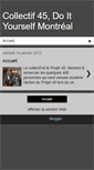 Mobile Screenshot of collectif45mtl.blogspot.com