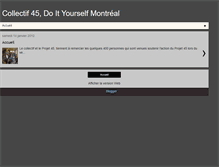 Tablet Screenshot of collectif45mtl.blogspot.com