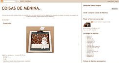 Desktop Screenshot of coisasdemeninapequena.blogspot.com