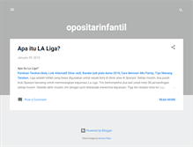 Tablet Screenshot of opositarinfantil.blogspot.com