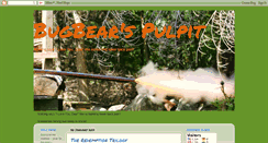 Desktop Screenshot of bugbearspulpit.blogspot.com