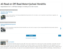 Tablet Screenshot of motorrijschoolhendriks.blogspot.com