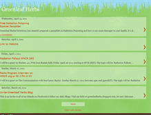 Tablet Screenshot of greenleafherbs.blogspot.com