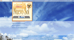 Desktop Screenshot of nuevosolradio.blogspot.com