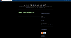 Desktop Screenshot of albinveselkafineart.blogspot.com