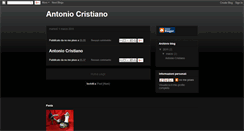 Desktop Screenshot of antonio-cristiano.blogspot.com