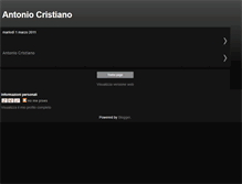 Tablet Screenshot of antonio-cristiano.blogspot.com