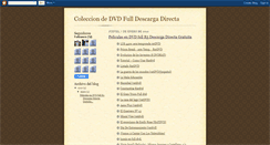 Desktop Screenshot of dvdfull-completitos.blogspot.com