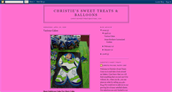 Desktop Screenshot of christiesweettreats.blogspot.com