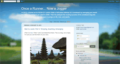 Desktop Screenshot of nowajogger.blogspot.com