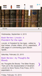 Mobile Screenshot of lincolniana.blogspot.com