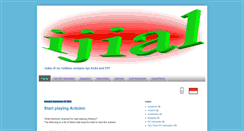 Desktop Screenshot of ijial.blogspot.com